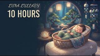 10 Hours Gentle Baby Sleep Music / Soft Lullaby Piano & Peaceful Bamboo Water - Black Screen screenshot 4