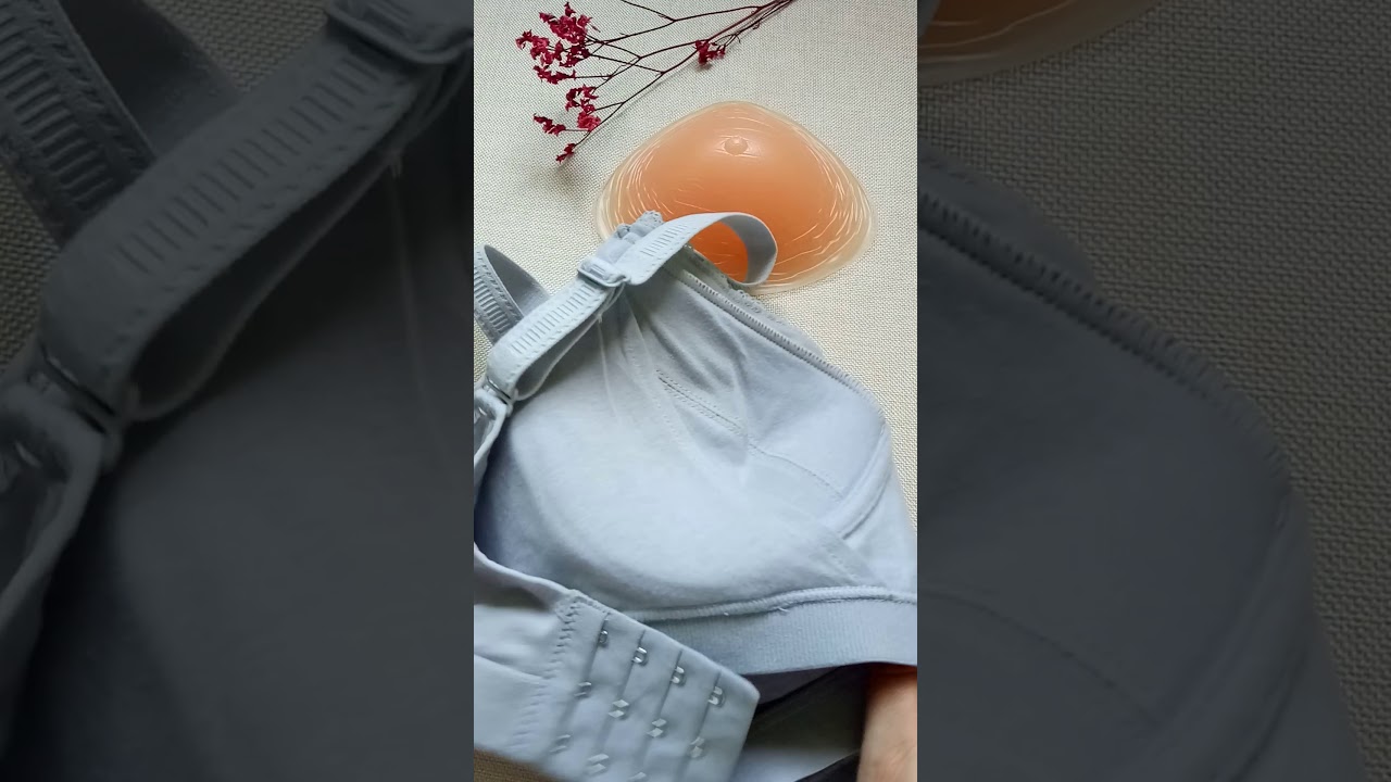 Healthy comfortable cotton mastectomy bra