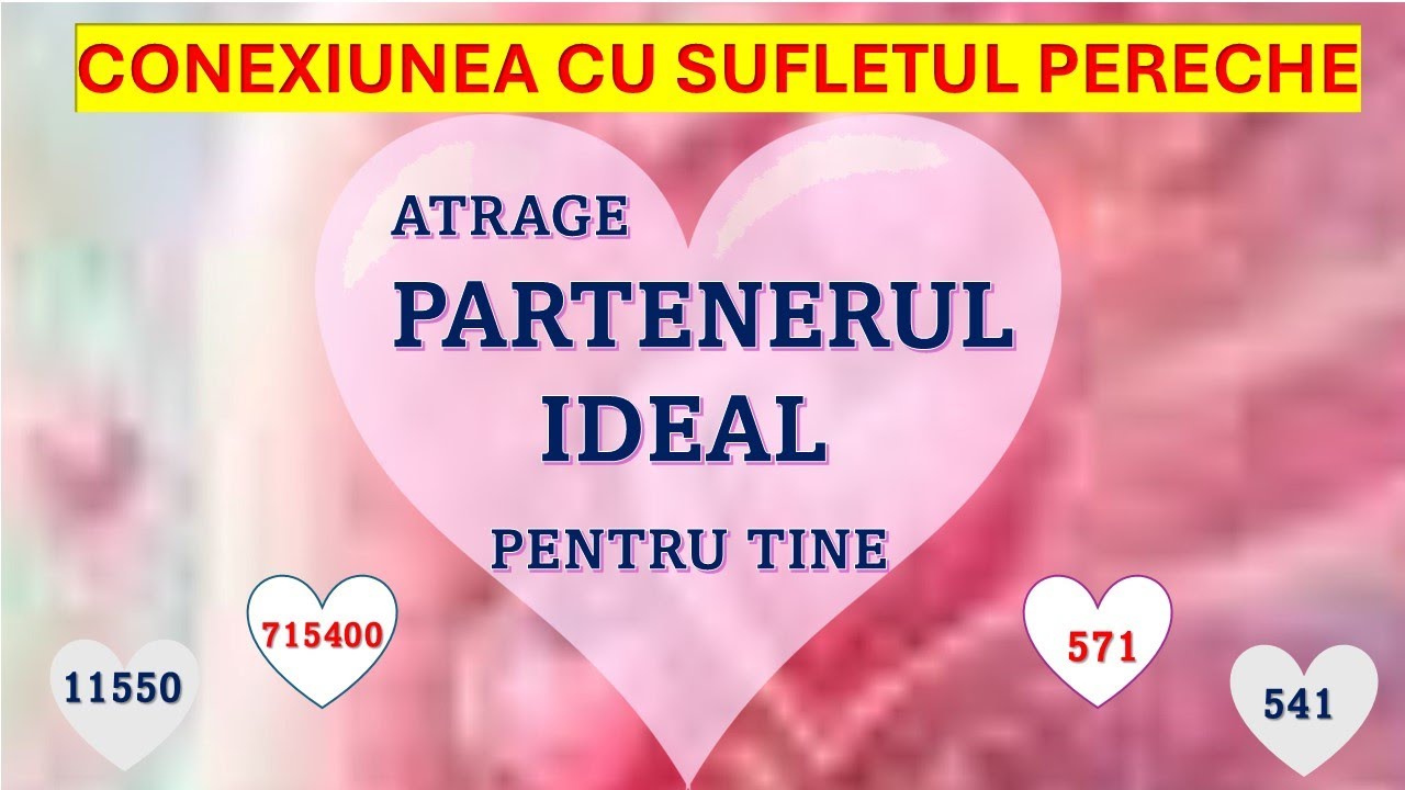 ATRAGE PARTENERUL IDEAL PENTRU TINE - CODURI SACRE AGESTA