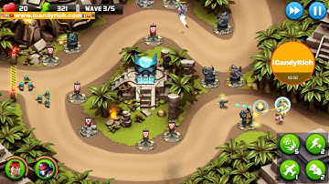 Alien Creeps TD Level 20 PART 3 Missions vs Predators Gameplay