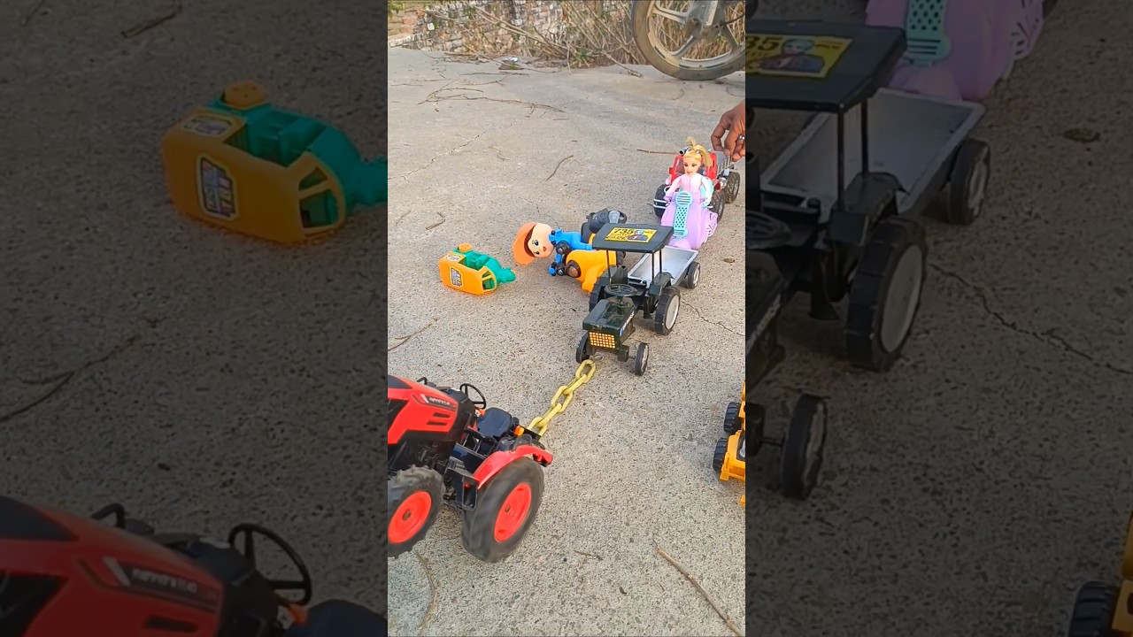 Remote Control Mahindra tractor Vs Sonalika tractor Unboxing And Testing Short Video ||