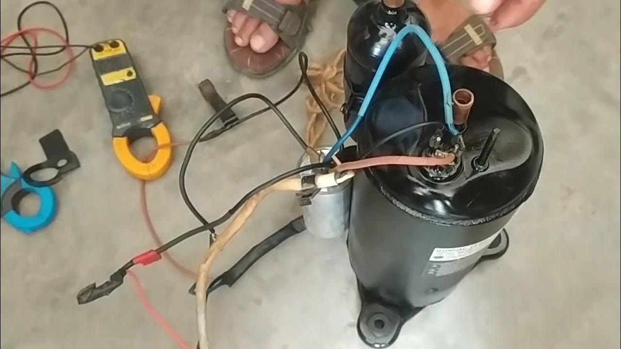 how To change Compressor oil Rotary Compressor oil change YouTube