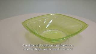 Récipient En Plastique Jetable,Récipient Alimentaire Biodégradable,Usine Chinoise,Prix