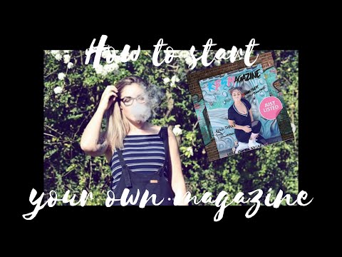 How to start your own magazine Part 1 -Indesign, Finding Contacts, PR Packages