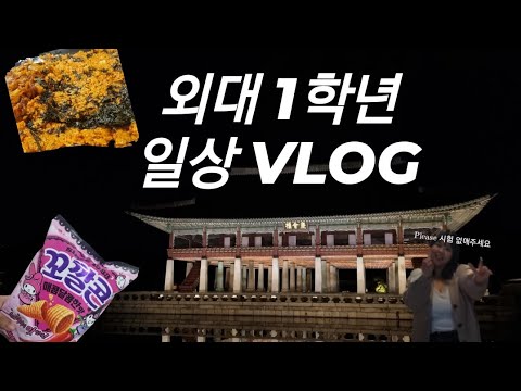 외대1학년일상VLOG | 우당탕탕 마인어과 생존기 | 시험꺼져FARAWAY.. | 마지막 새내기