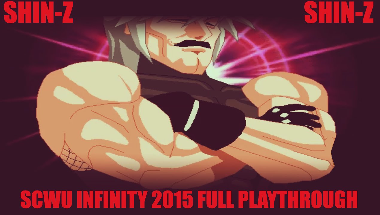 SCWU infinity Shin-Z (God rugal parody) full playthrough 2015