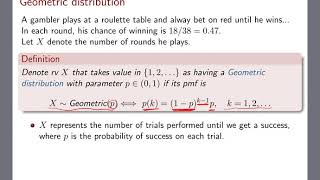 [Chapter 4] #7 Geometric distribution