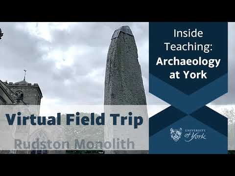Virtual Fieldtrip: Rudston Monolith