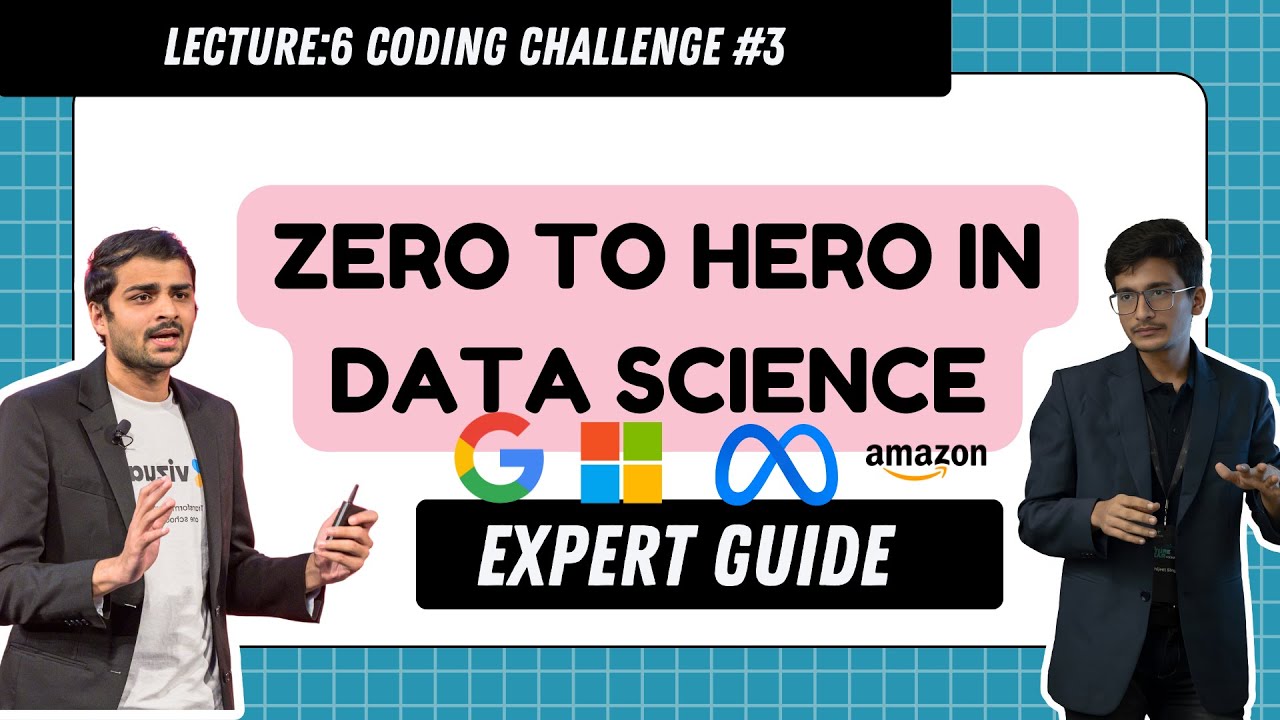ZTH in Data Science | Lecture -8 Coding Challenge #3| Longest substring ...