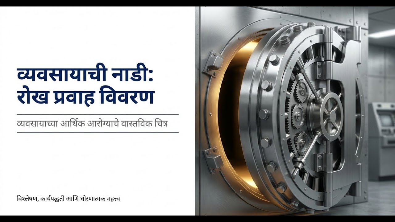 Cash Flow Statement Explained in Marathi | Operating, Investing & Financing Activities