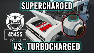 SUPERCHARGER and TURBO power gains in Stormworks