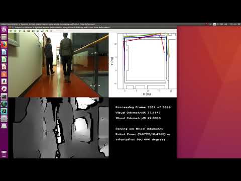 Localization Dynamic Environments among humans