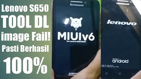 Lenovo Tool DL image Fail!