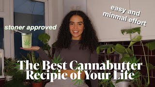How to make CANNABUTTER (EASY + SIMPLE) | Edibles Basics