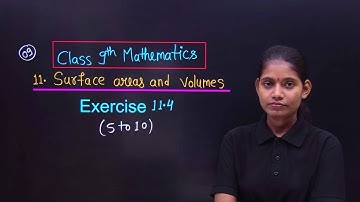 lecture 9 class 9 chapter 11 mathematics exercise 11.4 | question no 5 to 10 | ncert new syllabus 