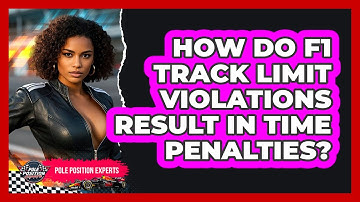 How Do F1 Track Limit Violations Result In Time Penalties? - Pole Position Experts