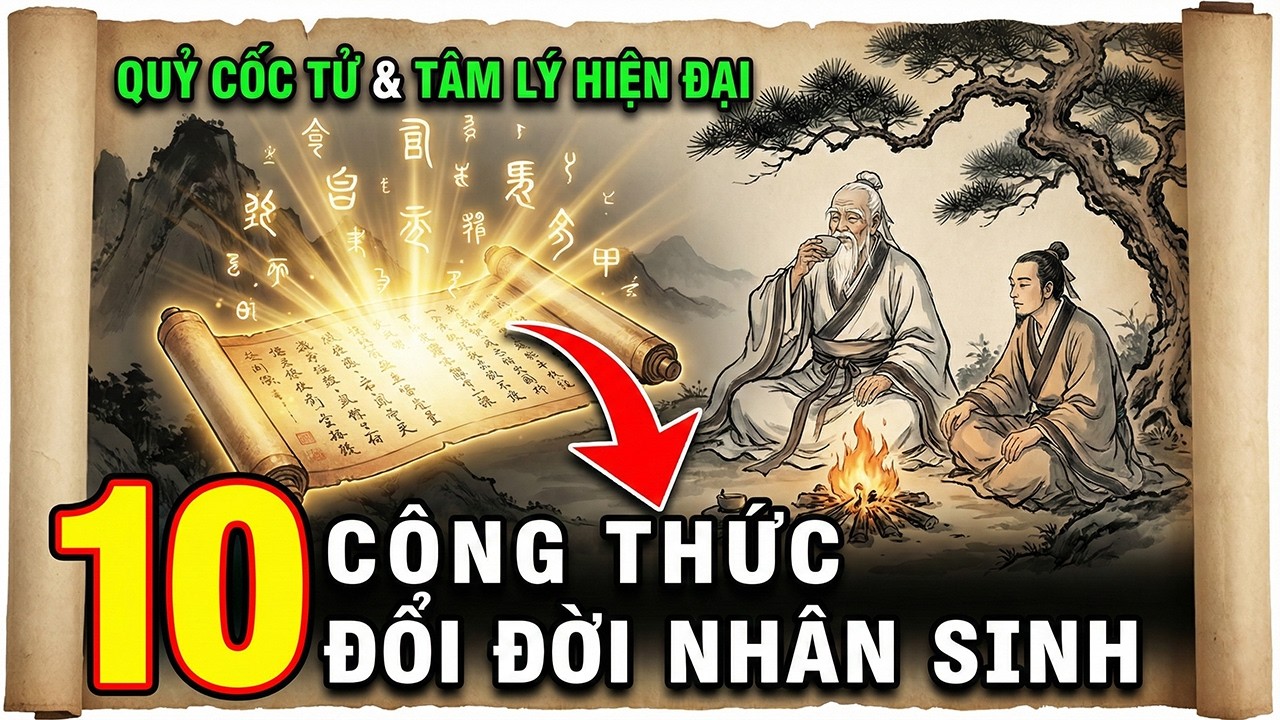 10 Công Thức Đổi Đời Nhân Sinh: Từ Bậc Thầy Quỷ Cốc Tử Đến Tâm Lý Hiện Đại
