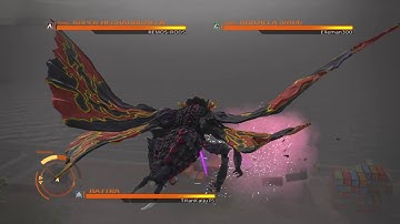 Godzilla (PS4) Online VS: Battra (Imago) vs. Super Mechagodzilla vs. Godzilla (2014)