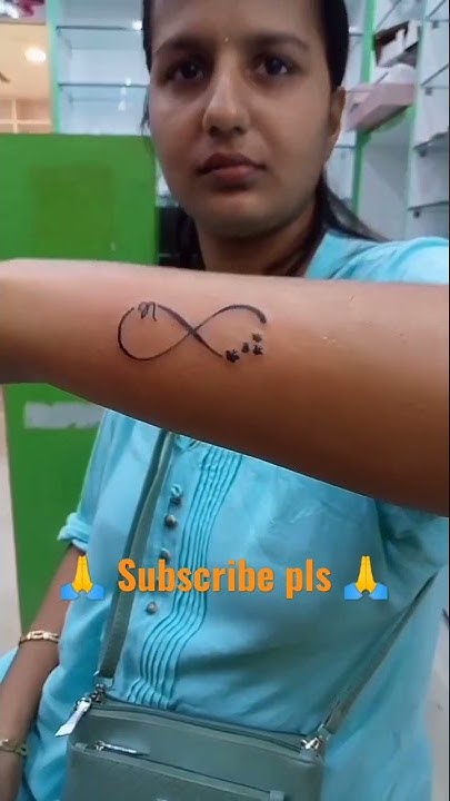  New tattoo mam ka // infinity tattoo kaisa laga // monster web tattoo ...