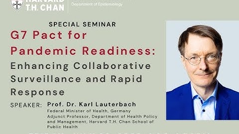 Karl Lauterbach Seminar, July 22, 2022