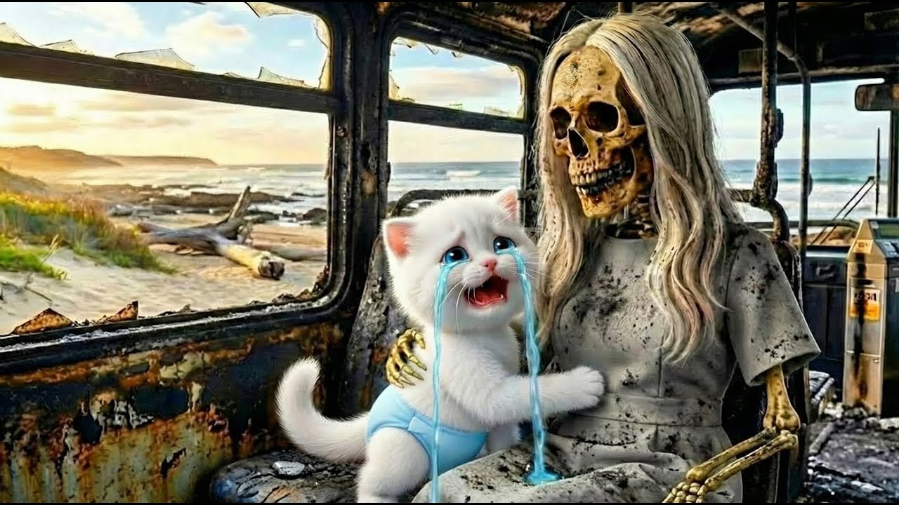 💔 A Mother's Love: She Chose Her Kitten's Life Over Her Own