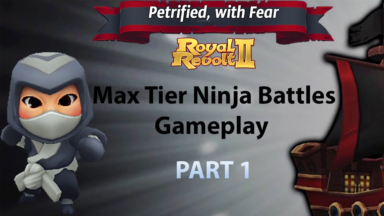 Royal Revolt 2 Max Level Ninja Battle Gameplay | PART 1