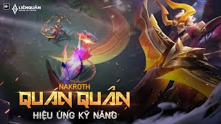 HIỆU ỨNG KỸ NĂNG NAKROTH QUÁN QUÂN - Trang phục vinh danh FL.ADC tại AWC 2019