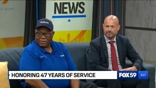 IndyGo bus driver awarded after decades of safe driving