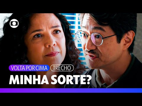 Alberto revela à Doralice o verdadeiro nome da loteria!  | Volta Por Cima | TV Globo