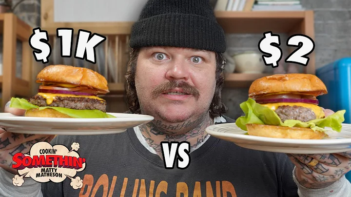 $1K vs $2 Burger Showdown | Cookin' Somethin' w/ M...