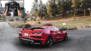 1200HP Chevrolet Corvette Z06 | Forza Horizon 5 | Thrustmaster T300RS Gameplay