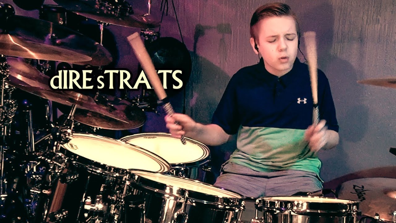 SULTANS OF SWING - DIRE STRAITS - Drum Cover by Avery Drummer