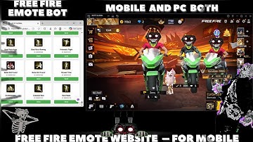 Free Fire Emote Bot 2025 🤖 | Use Any Emote 💃 Without Having It 😱 | KO FF GLOBAL 🔥