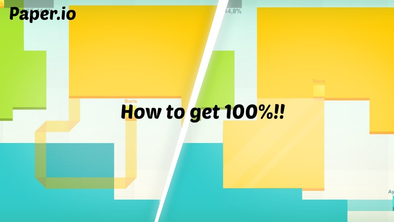 100 Paper.io MUST SEE! YouTube