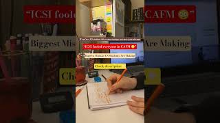 ICSI CS Executive Reality Check 🚨 | CAFM &amp; CLAW paper Shocked Everyone #icsi #cs #csstudents