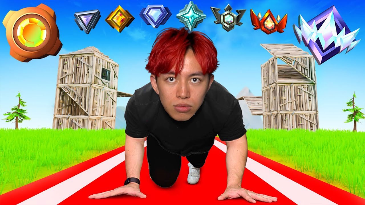 ２４時間でアンリアルまでいけるのか？【フォートナイト】