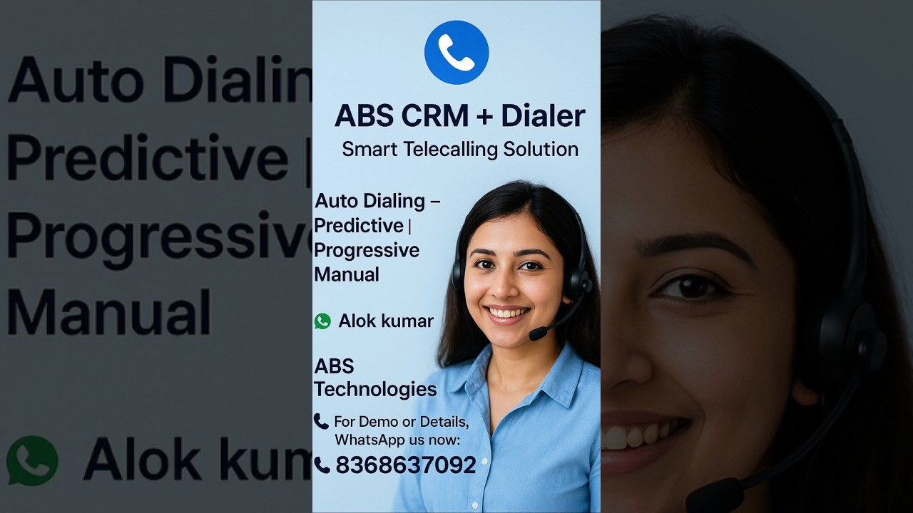 CRM dialer call centre solutions 