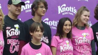 Brenda Song for Social Knott's for the Cure