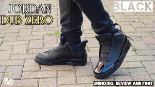 all black dub zero jordans