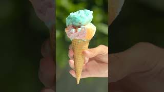 Homemade Vanilla Ice Cream No Eggs | No Ice Cream Machine shorts icecream ice