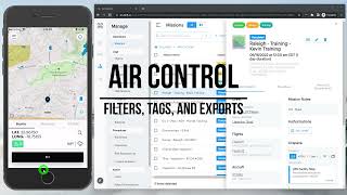 Aloft Air Control Training Series- Video 6: Overview of Filters, Tags &amp; Exports