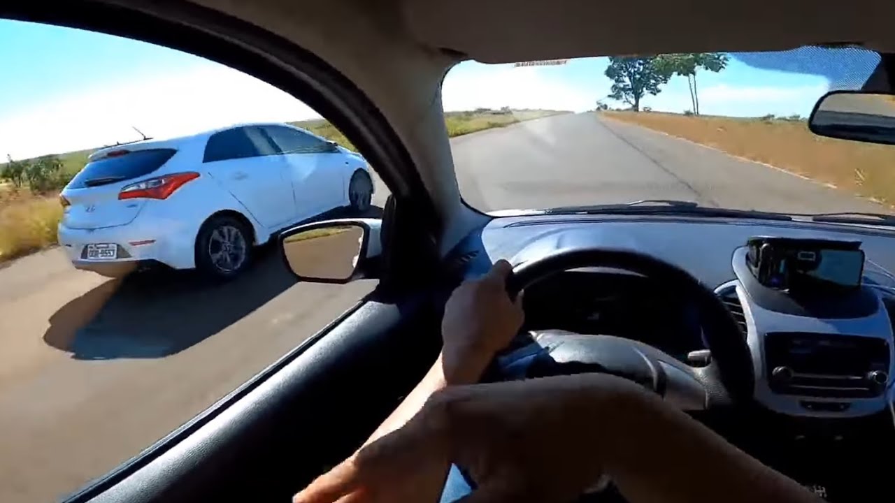 FORD KA 1.5 vs HB20 1.6! QUEM SERÁ O REI DA PISTA!