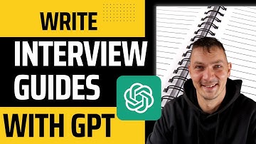 How to develop an Interview Guide with ChatGPT (3 strategies)