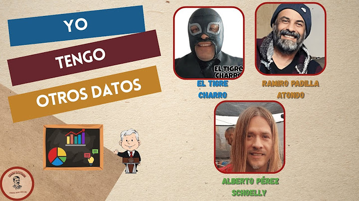 Martes de Yo tengo otros datos