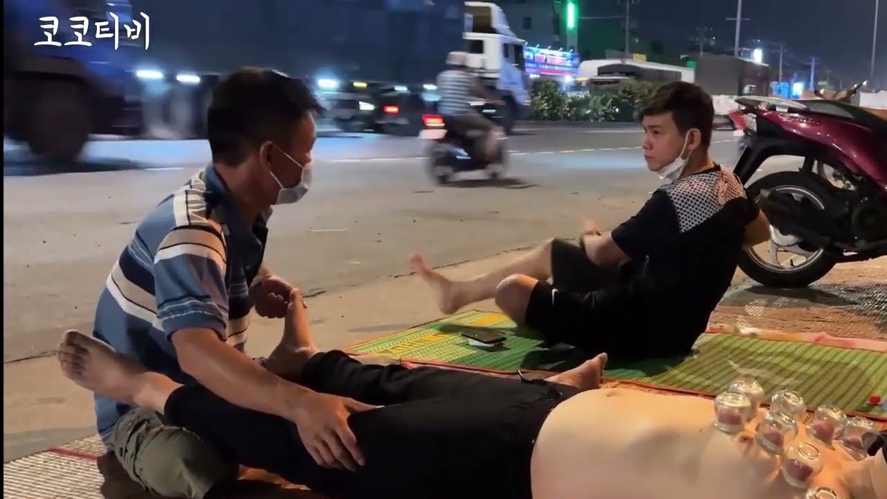 Невероятный массаж на шоссе во Вьетнаме за 2 доллара: самый дешевый массаж в мире ASMR