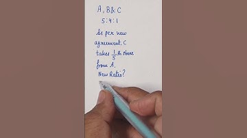 Solution 4(a) | change in profit sharing ratio among the existing partners TS Grewal Edition 2025 