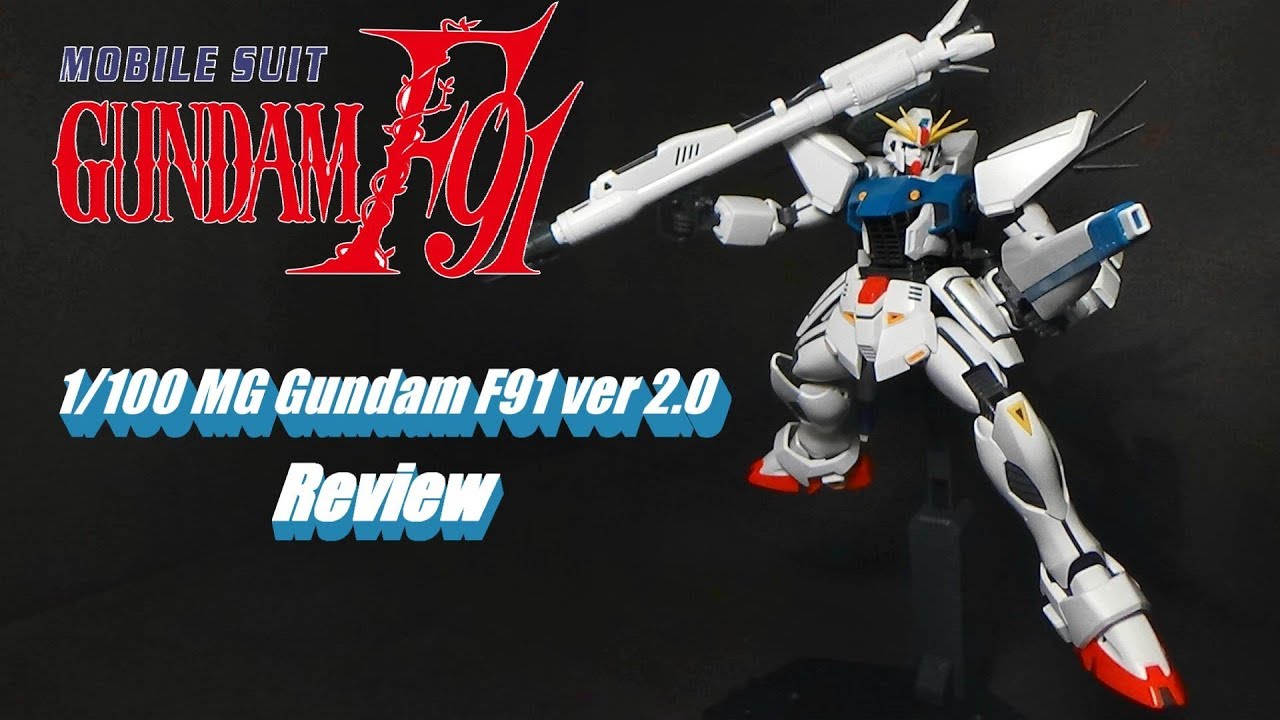 1/100 MG Gundam F91 ver 2.0 Review - YouTube