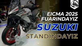Were At The Suzuki Booth  The Middle Class Will Mix  Eicma 2025