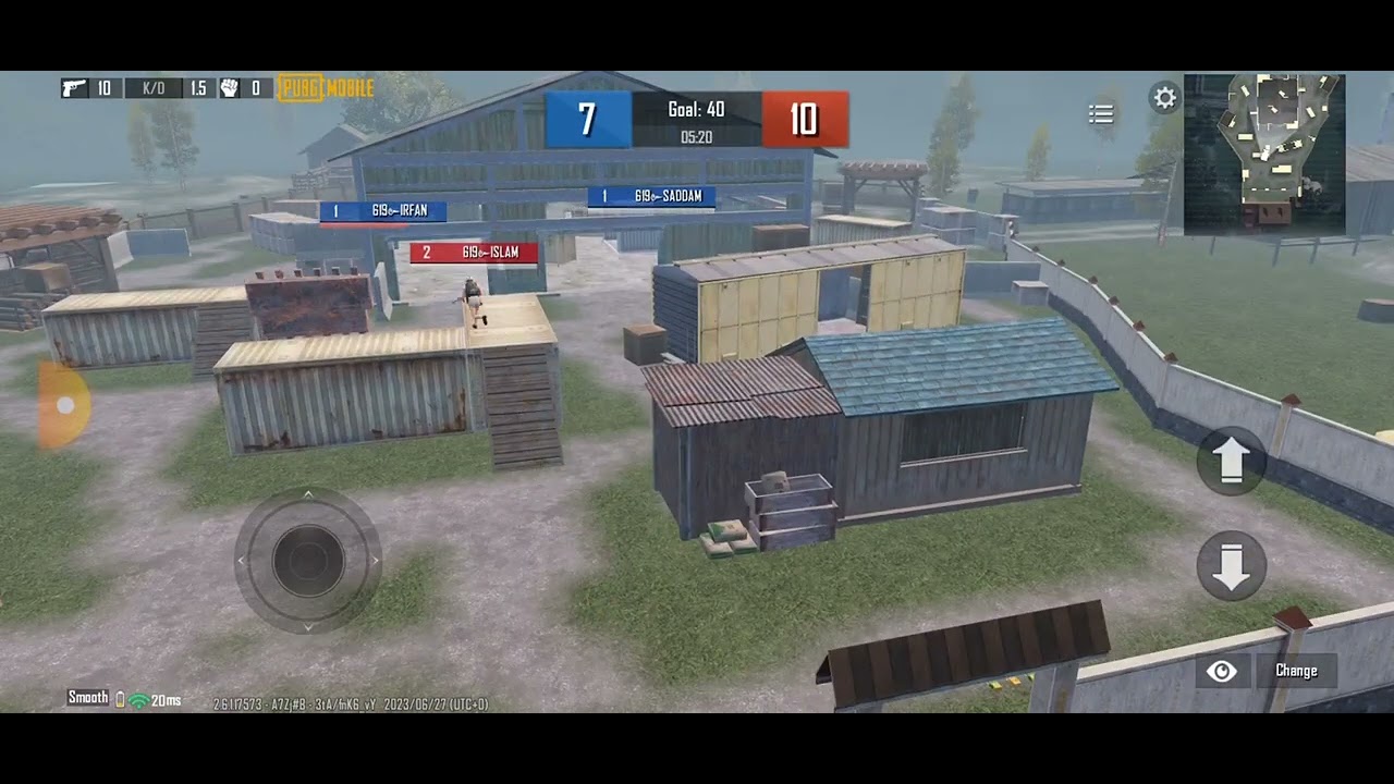 pbug mobile game play tdm 1v2😈torna match 🥶🥶