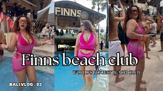 Finns Beach Club Bali | Seminyak | Best beach club in Seminyak | Anjuthecurly